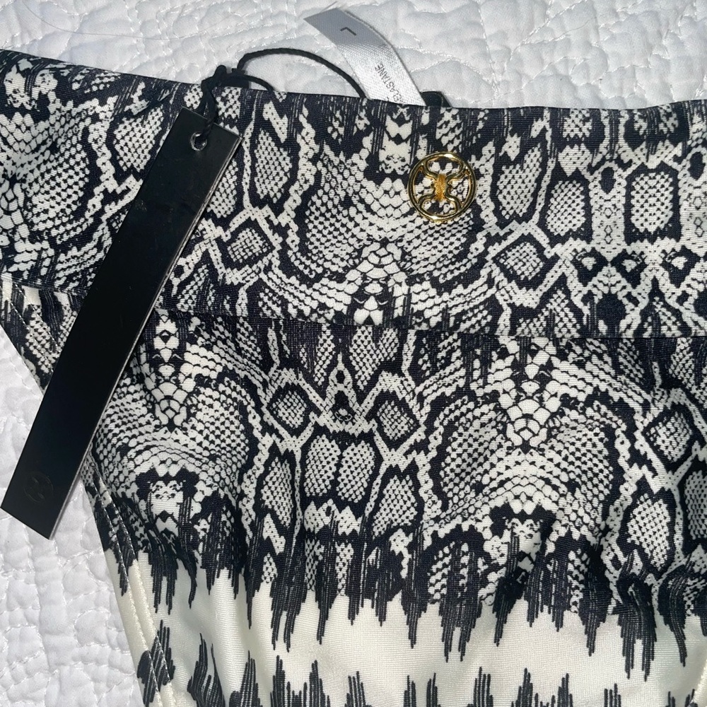 Vix Paula Hermanny Python Print Bikini Bottom Sz … - image 4